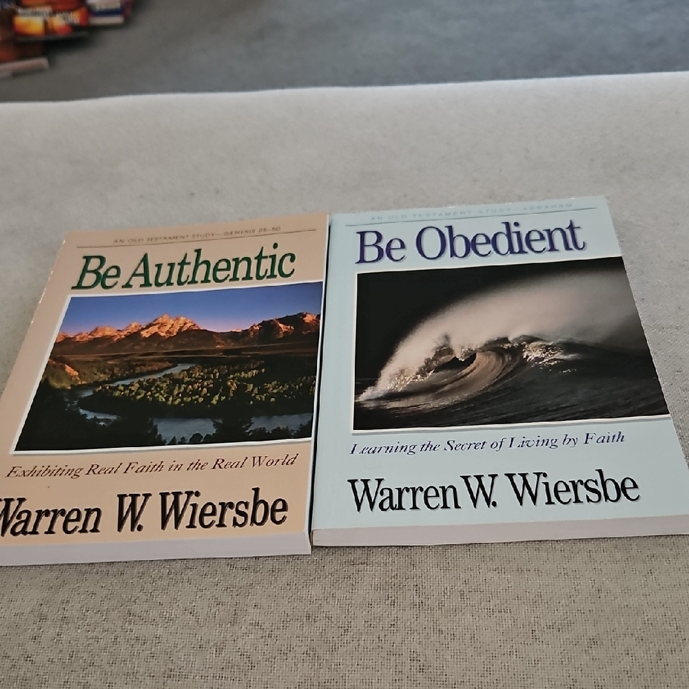 Coffee Table Book Set - Be Authentic & Be Obedient